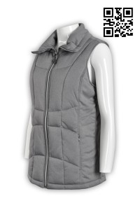 V140製作加厚背心外套 訂造夾棉背心外套 設計背心外套 背心外套製造商
